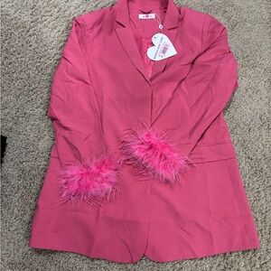 Buddy Love Pink Blazer Dress